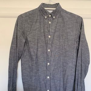 NORSE PROJECTS ANTON CHAMBRAY INDIGO